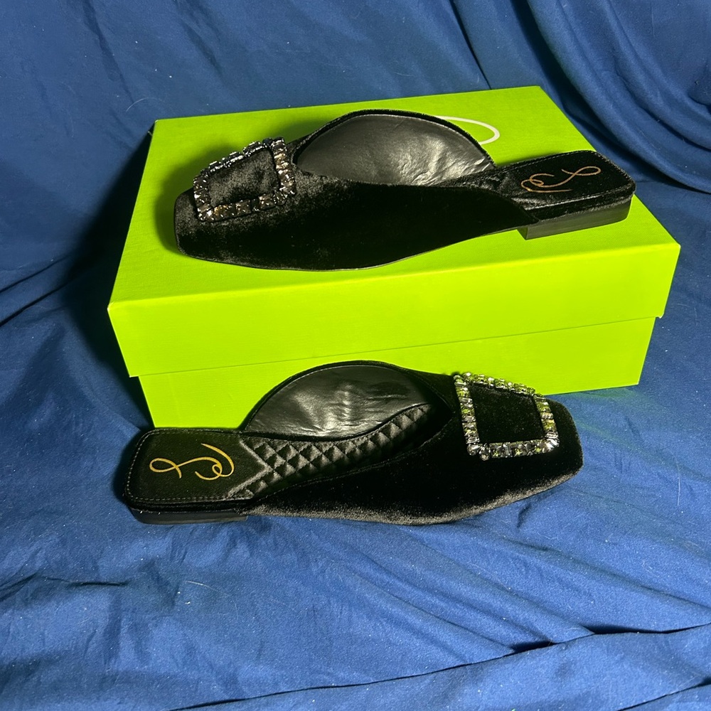 Sam Edelman- LAVINA, BLACK VELVET, women sw